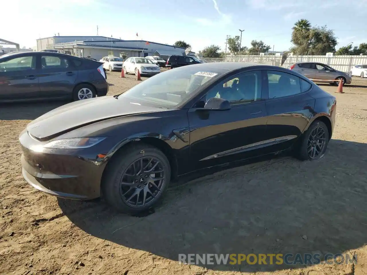 1 Photograph of a damaged car 5YJ3E1EA1RF869937 TESLA MODEL 3 2024