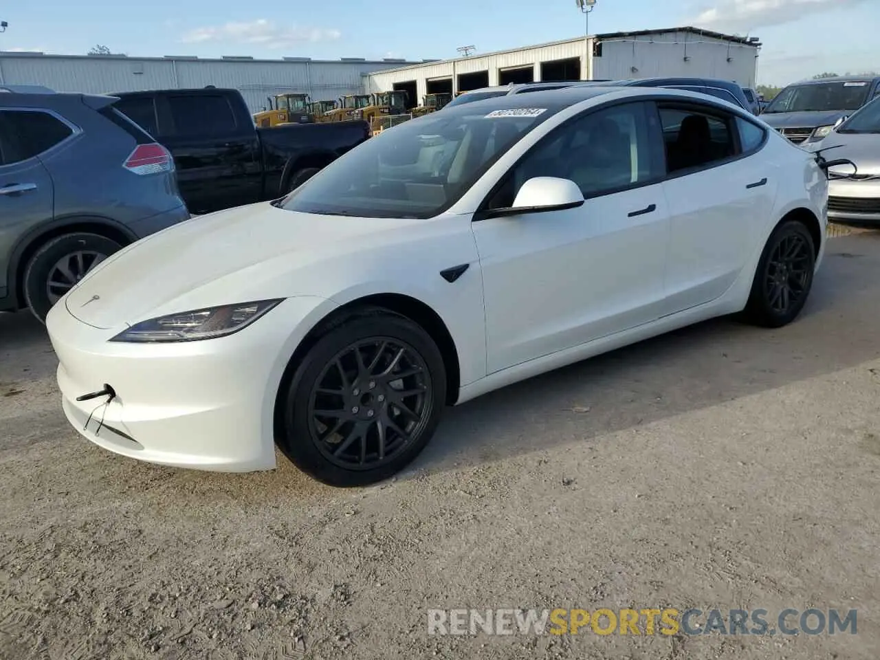 1 Photograph of a damaged car 5YJ3E1EA2RF729721 TESLA MODEL 3 2024