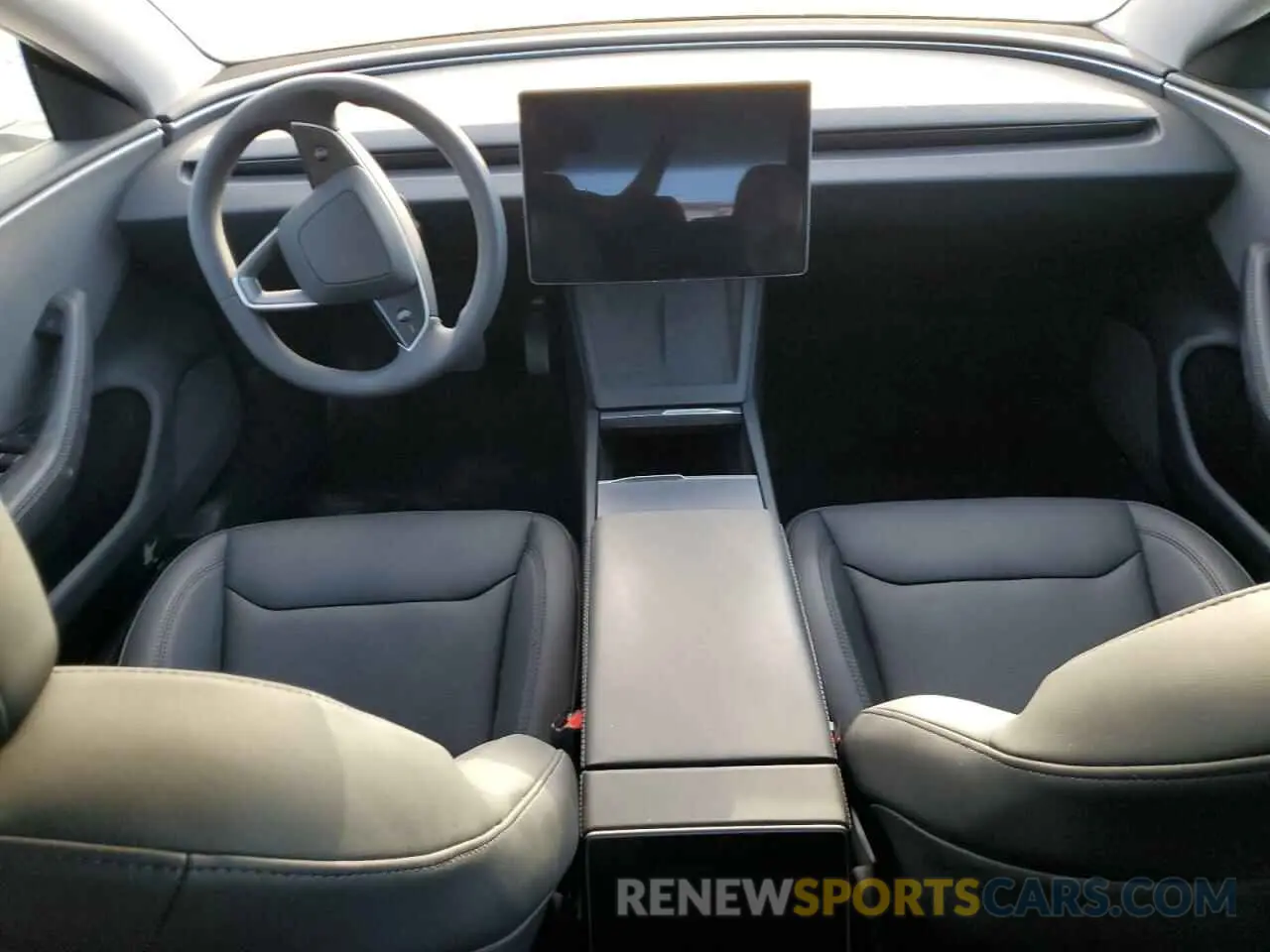 8 Photograph of a damaged car 5YJ3E1EA2RF729721 TESLA MODEL 3 2024