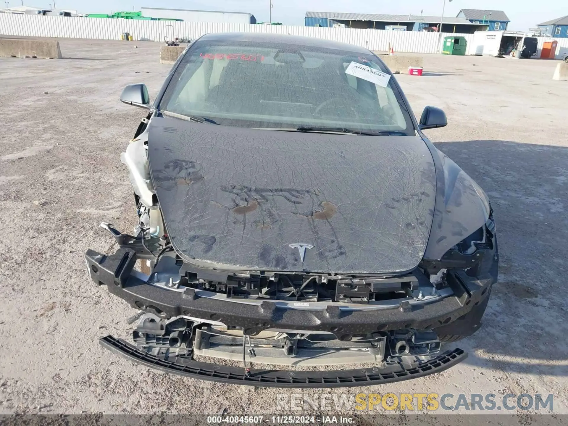 10 Photograph of a damaged car 5YJ3E1EA2RF731288 TESLA MODEL 3 2024