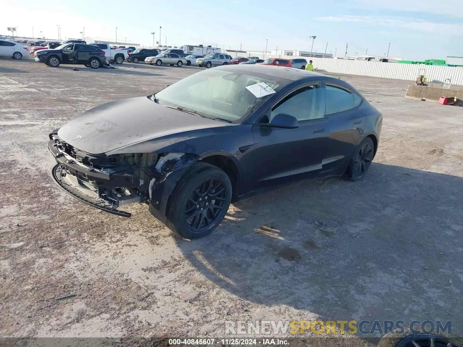 14 Photograph of a damaged car 5YJ3E1EA2RF731288 TESLA MODEL 3 2024