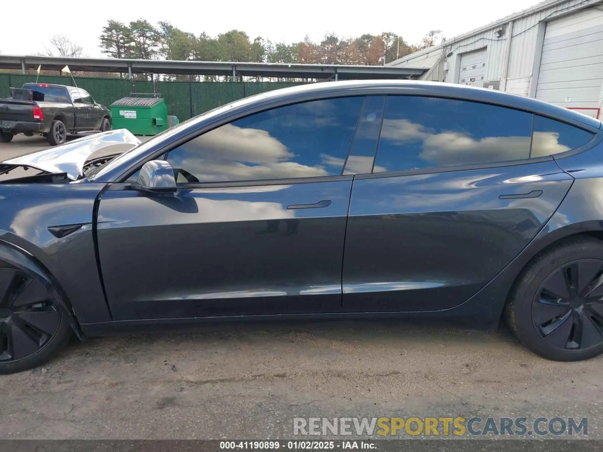 13 Photograph of a damaged car 5YJ3E1EA2RF736068 TESLA MODEL 3 2024
