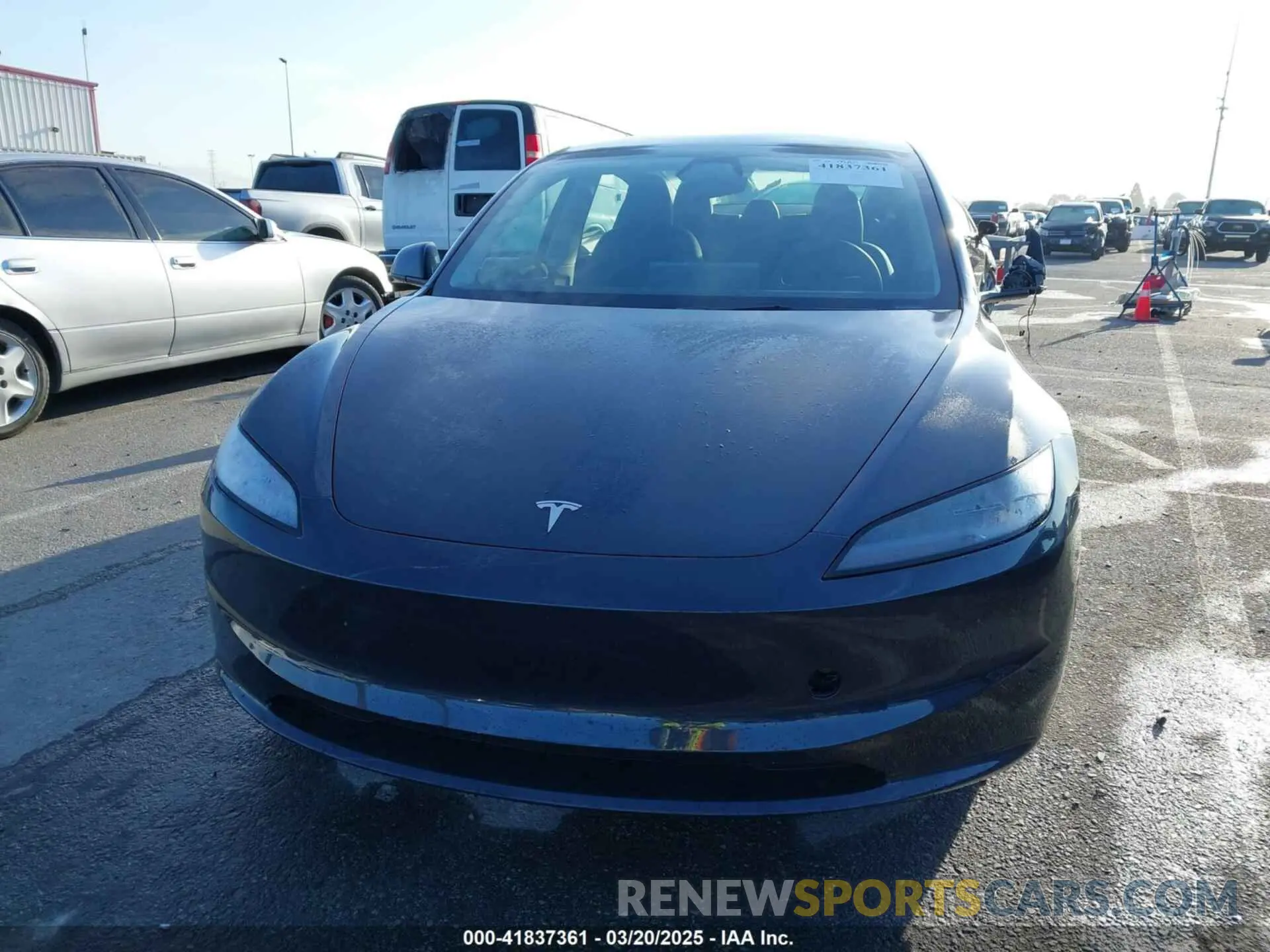 12 Photograph of a damaged car 5YJ3E1EA2RF742887 TESLA MODEL 3 2024