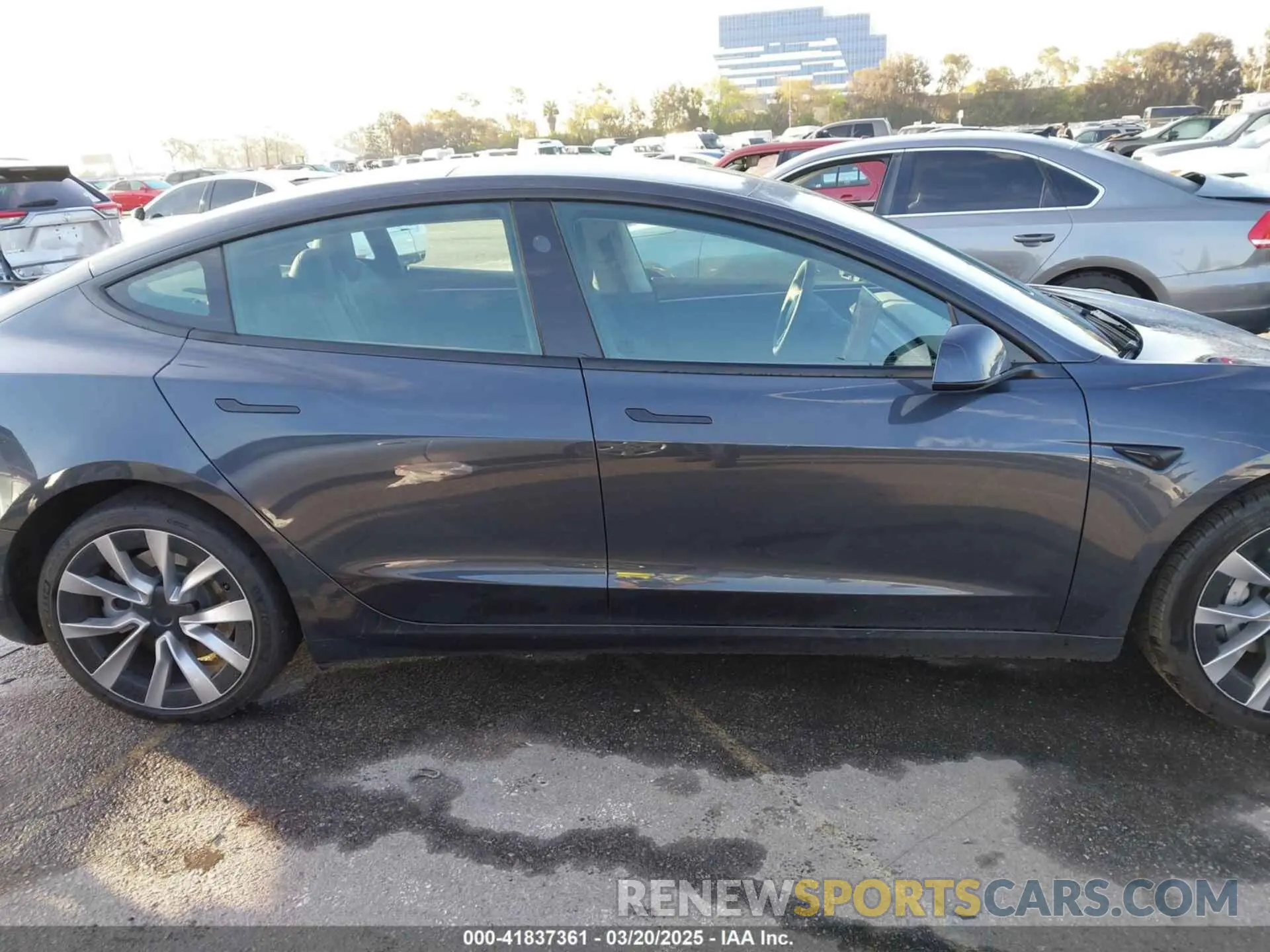 13 Photograph of a damaged car 5YJ3E1EA2RF742887 TESLA MODEL 3 2024