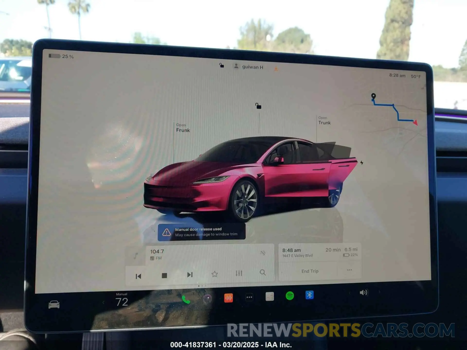 18 Photograph of a damaged car 5YJ3E1EA2RF742887 TESLA MODEL 3 2024