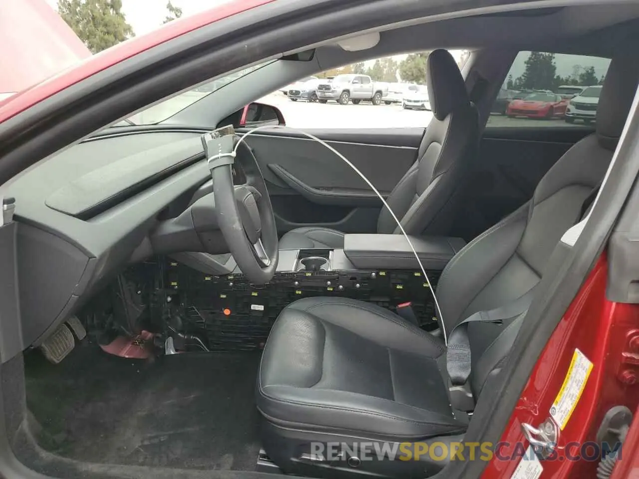 7 Photograph of a damaged car 5YJ3E1EA2RF748155 TESLA MODEL 3 2024