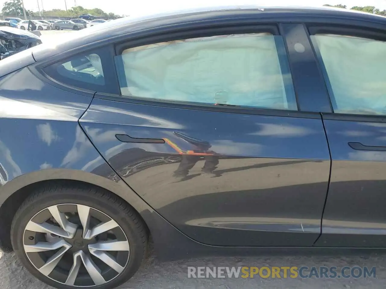 10 Photograph of a damaged car 5YJ3E1EA2RF752321 TESLA MODEL 3 2024