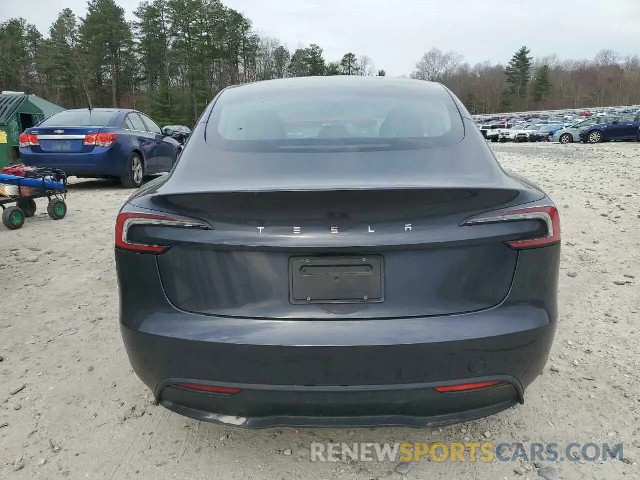6 Photograph of a damaged car 5YJ3E1EA2RF772519 TESLA MODEL 3 2024