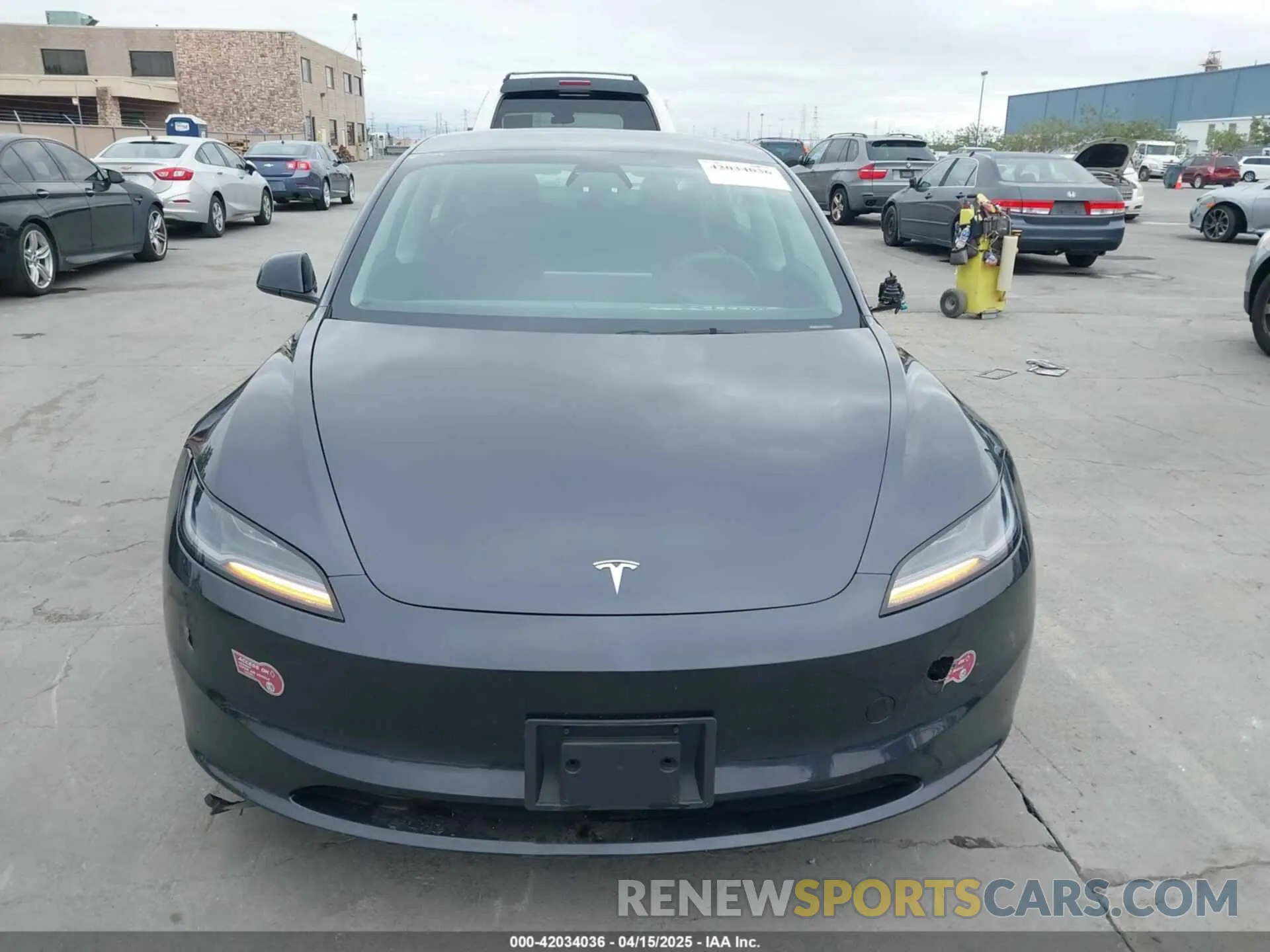 11 Photograph of a damaged car 5YJ3E1EA2RF784394 TESLA MODEL 3 2024