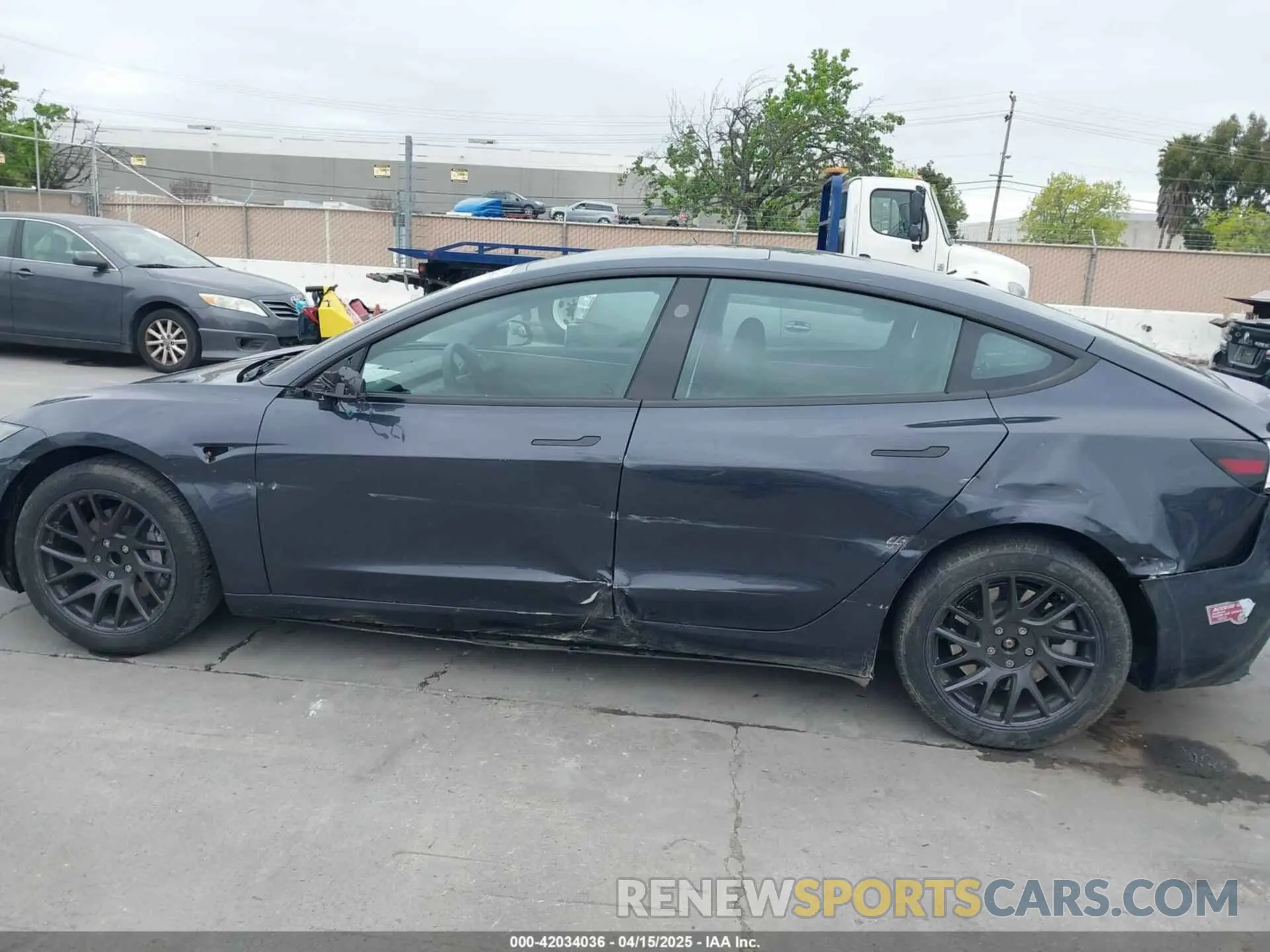 13 Photograph of a damaged car 5YJ3E1EA2RF784394 TESLA MODEL 3 2024