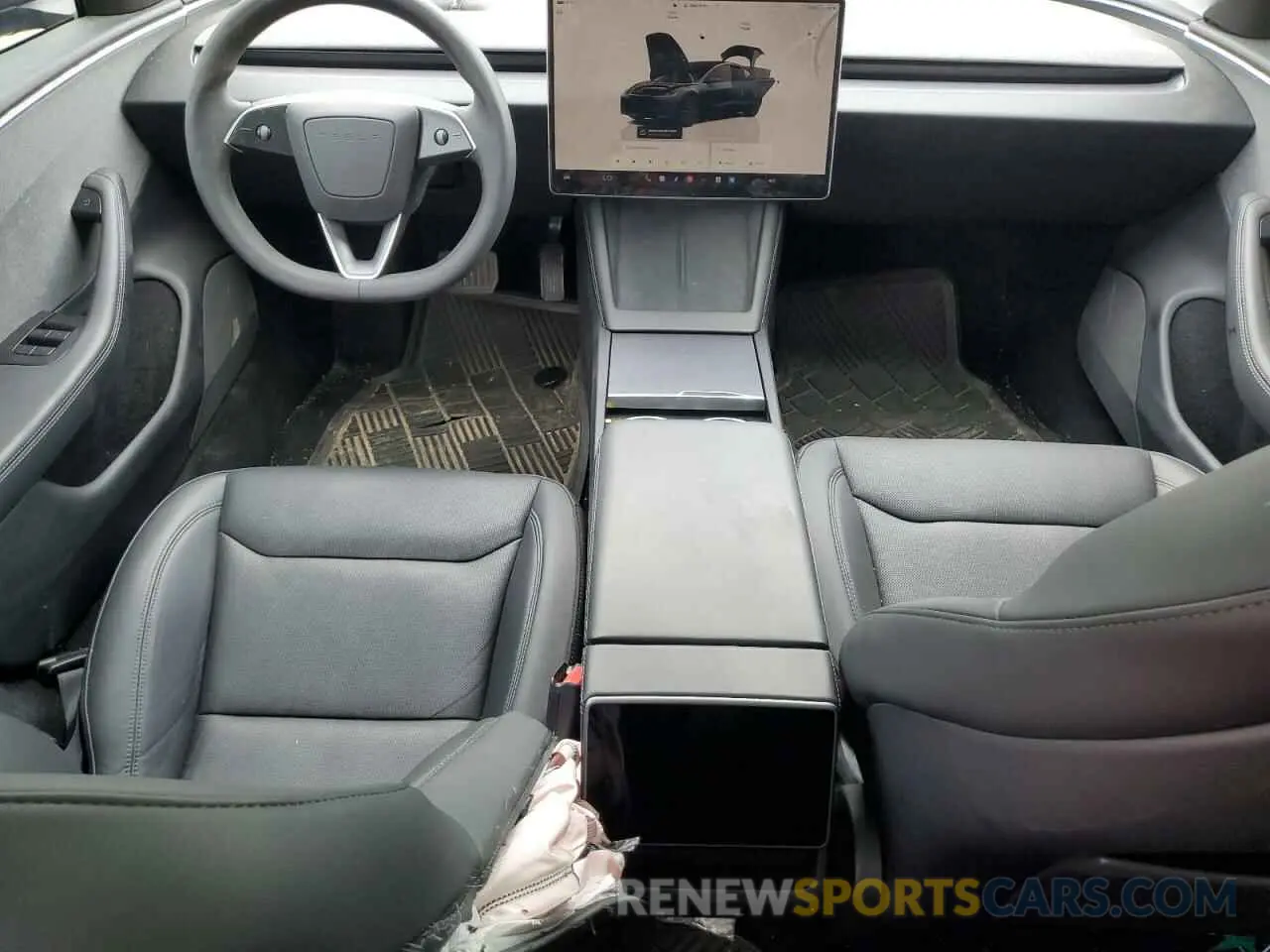 8 Photograph of a damaged car 5YJ3E1EA2RF822321 TESLA MODEL 3 2024