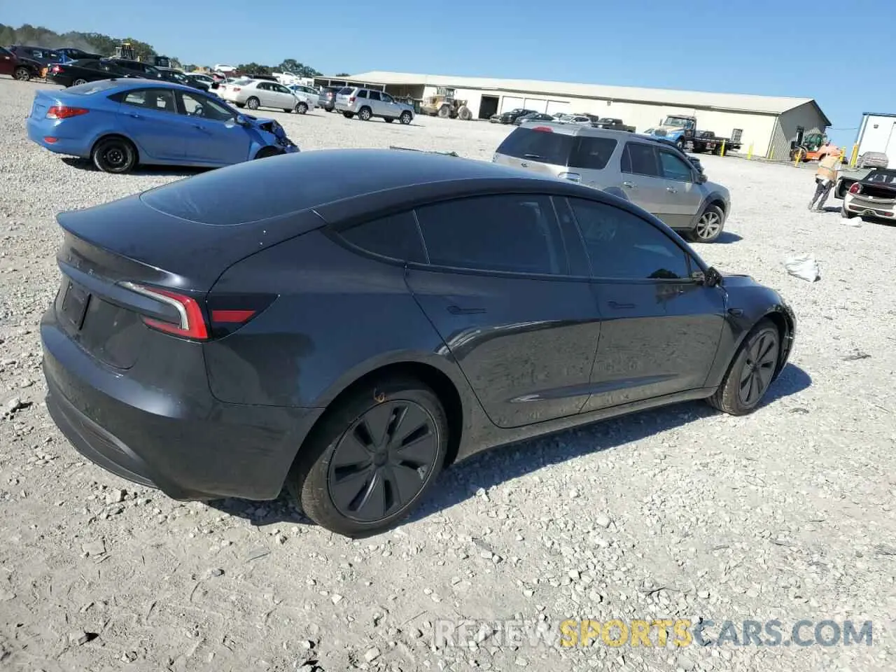 3 Photograph of a damaged car 5YJ3E1EA2RF827101 TESLA MODEL 3 2024