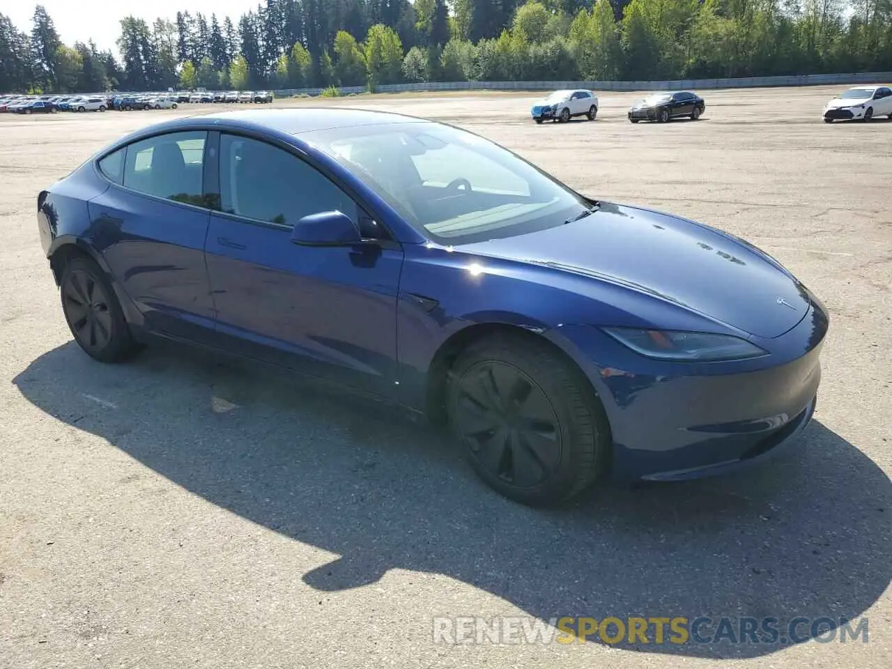 4 Photograph of a damaged car 5YJ3E1EA2RF846411 TESLA MODEL 3 2024