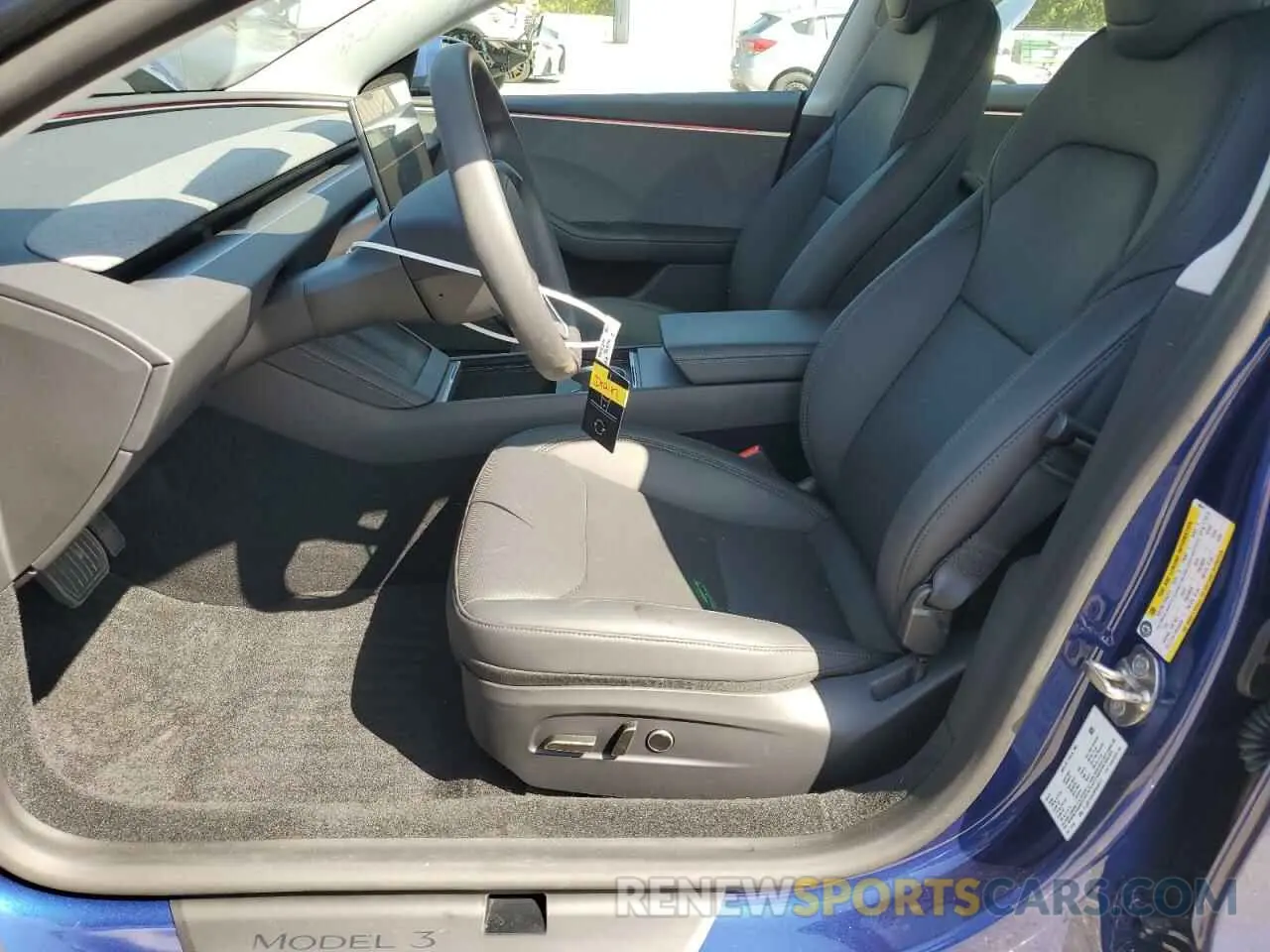 7 Photograph of a damaged car 5YJ3E1EA2RF846411 TESLA MODEL 3 2024
