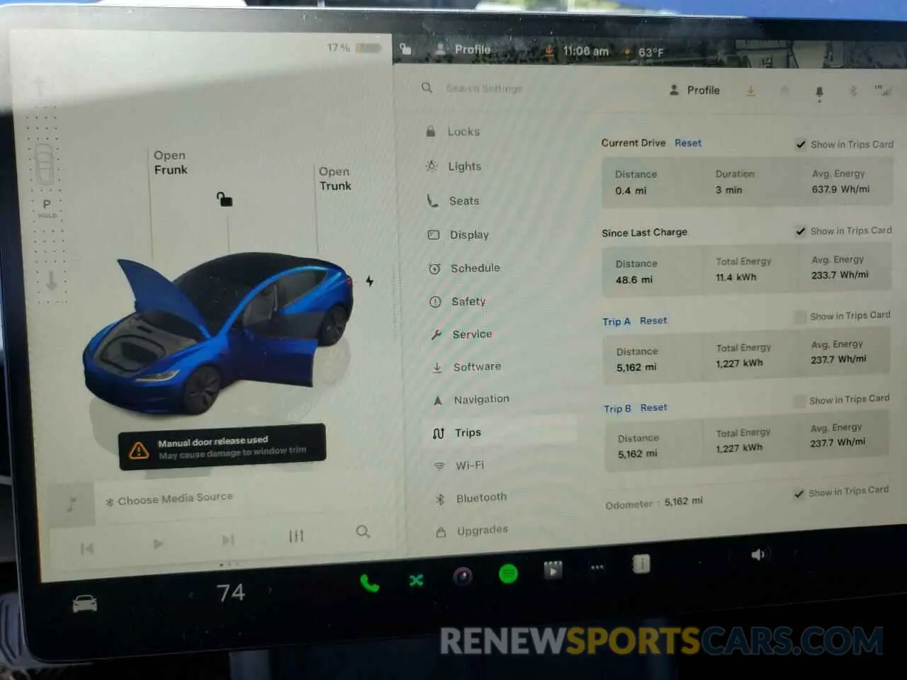 9 Photograph of a damaged car 5YJ3E1EA2RF846411 TESLA MODEL 3 2024