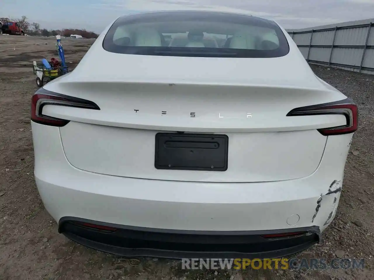 6 Photograph of a damaged car 5YJ3E1EA2RF848384 TESLA MODEL 3 2024