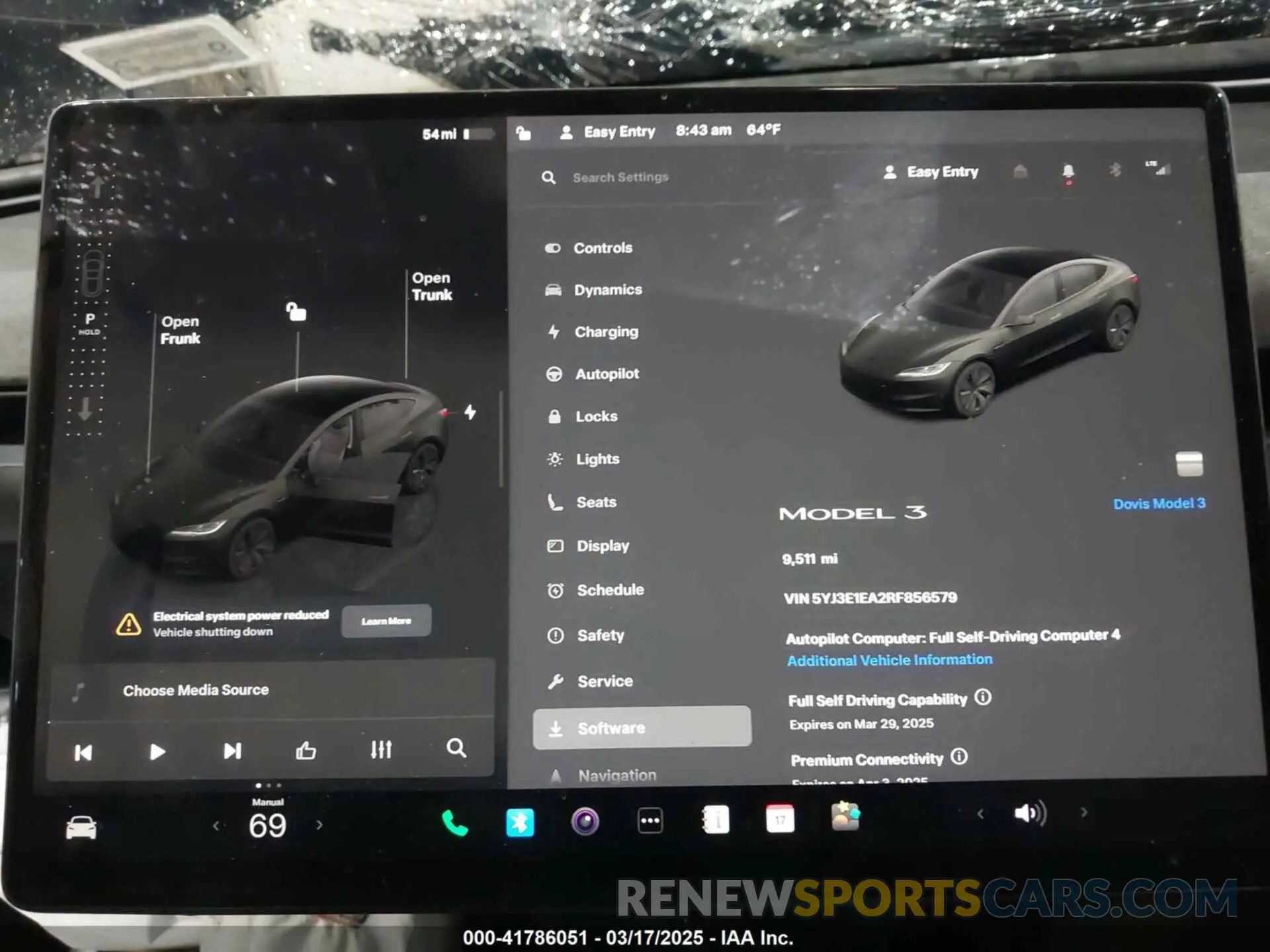 7 Photograph of a damaged car 5YJ3E1EA2RF856579 TESLA MODEL 3 2024