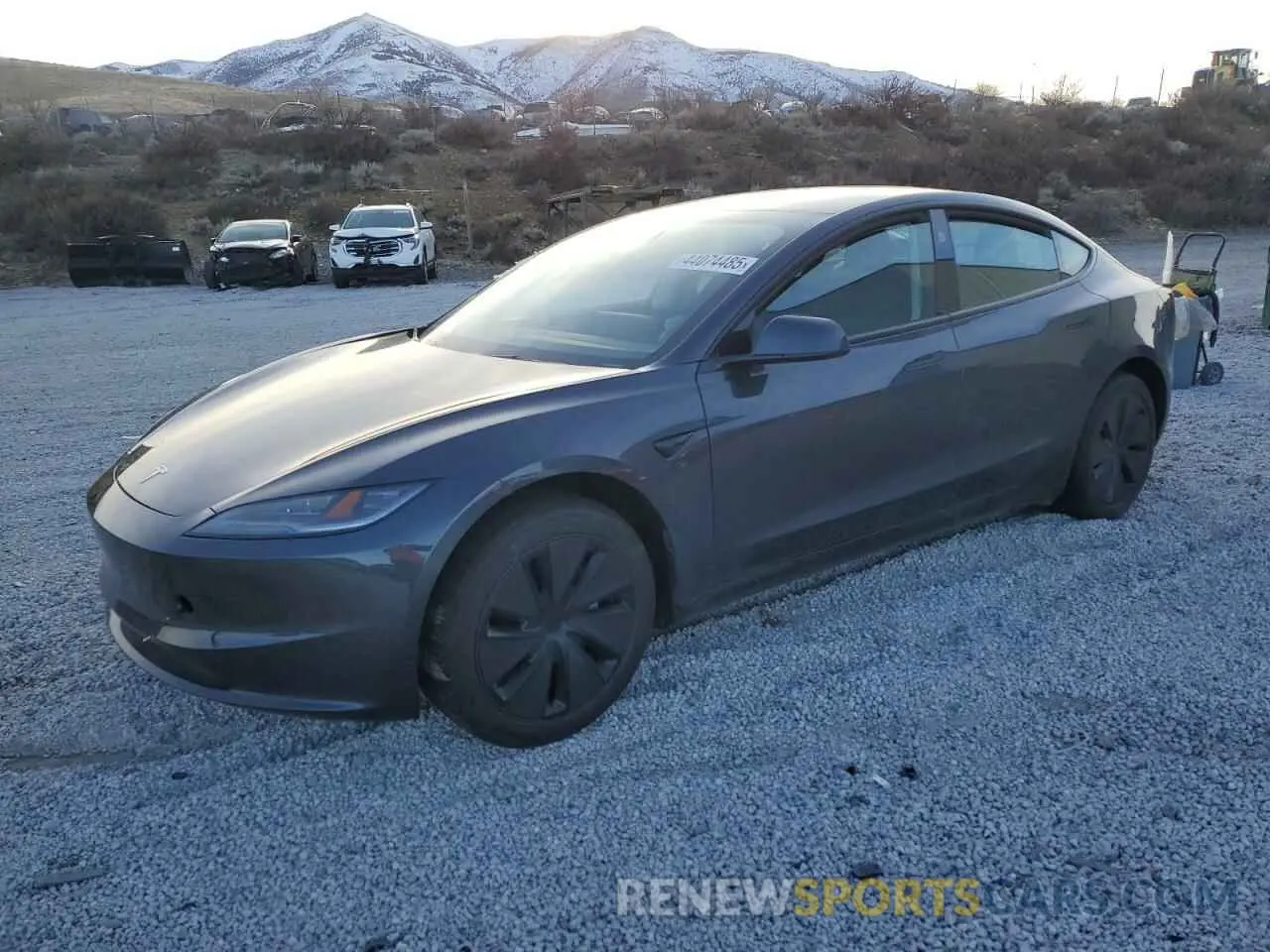 1 Photograph of a damaged car 5YJ3E1EA2RF860860 TESLA MODEL 3 2024