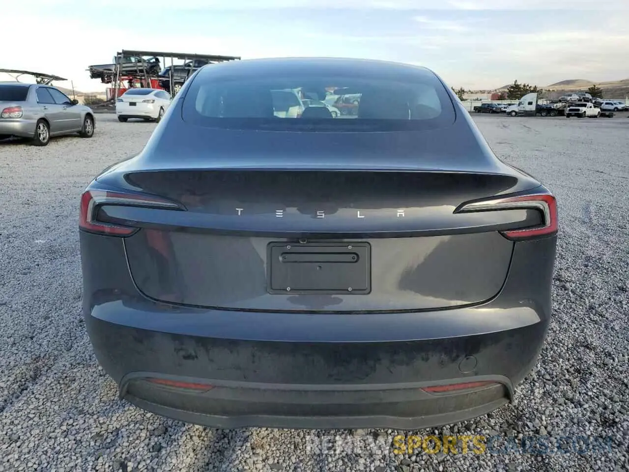 6 Photograph of a damaged car 5YJ3E1EA2RF860860 TESLA MODEL 3 2024