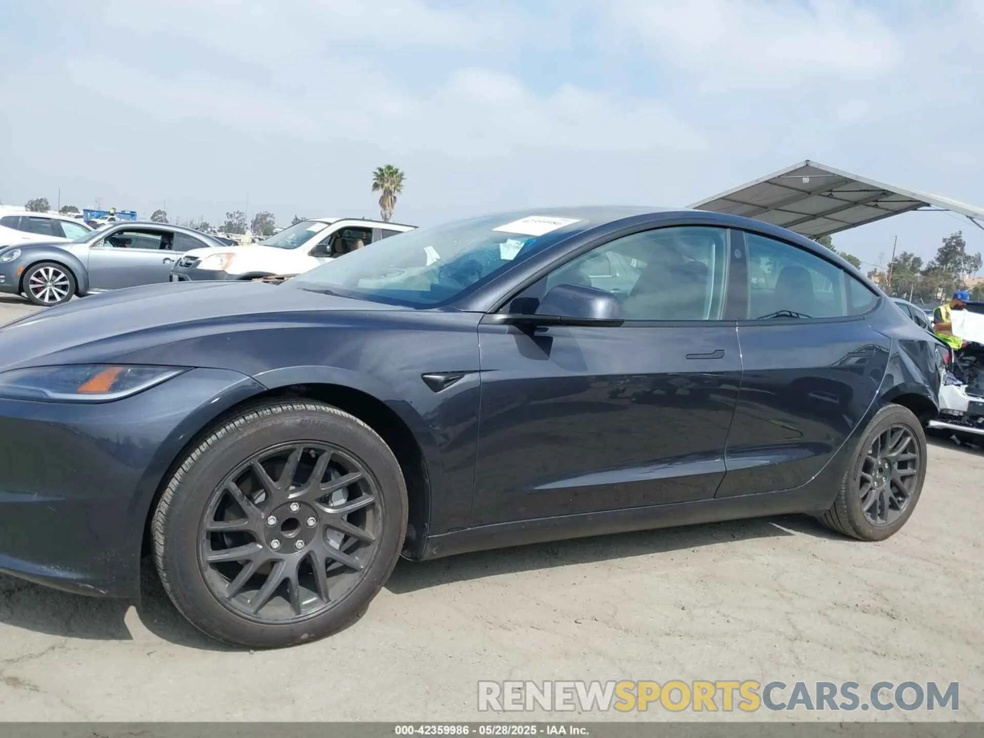 15 Photograph of a damaged car 5YJ3E1EA3RF729713 TESLA MODEL 3 2024
