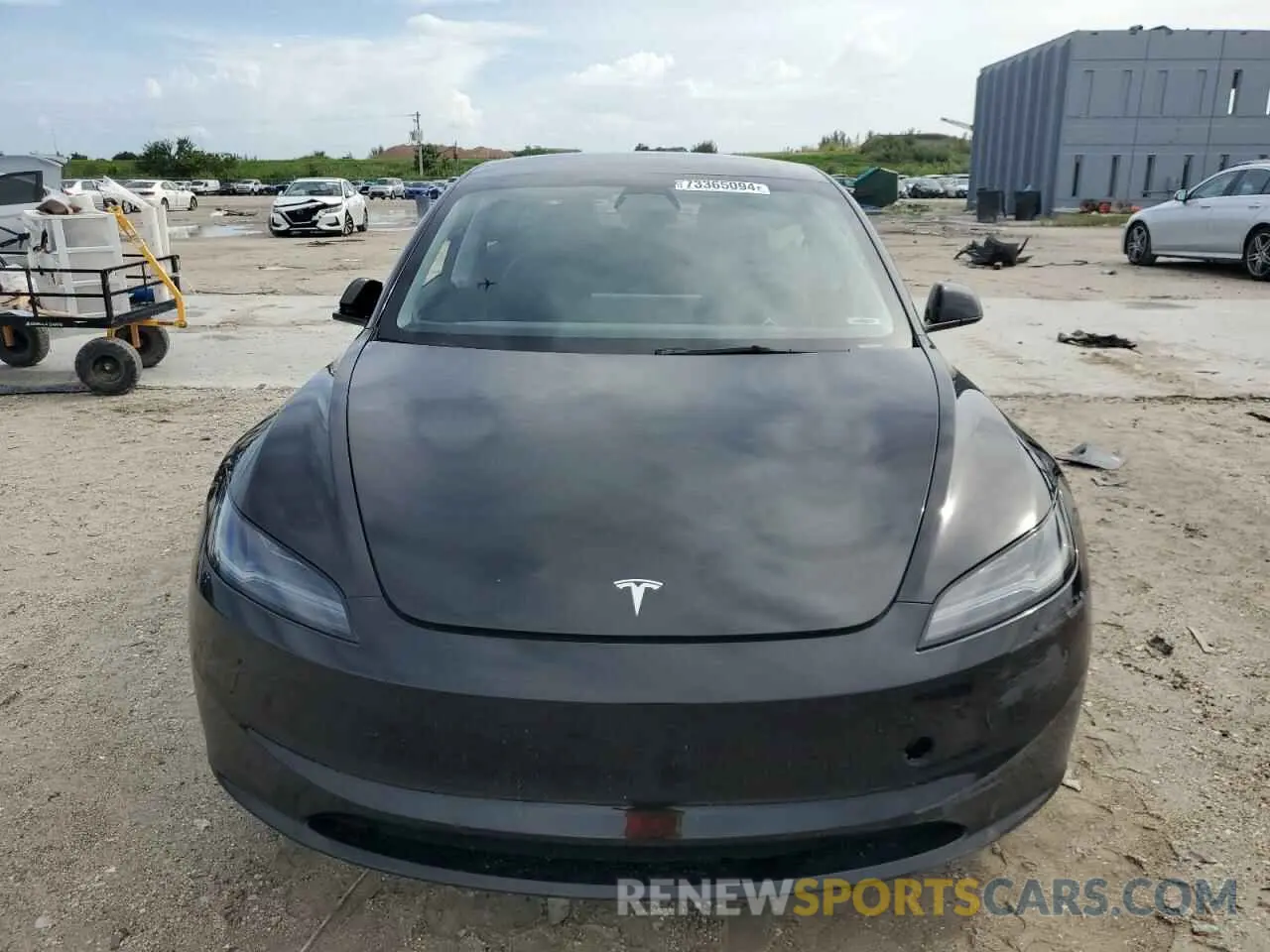 5 Photograph of a damaged car 5YJ3E1EA3RF734877 TESLA MODEL 3 2024