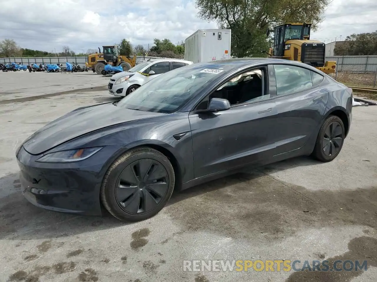 1 Photograph of a damaged car 5YJ3E1EA3RF739920 TESLA MODEL 3 2024