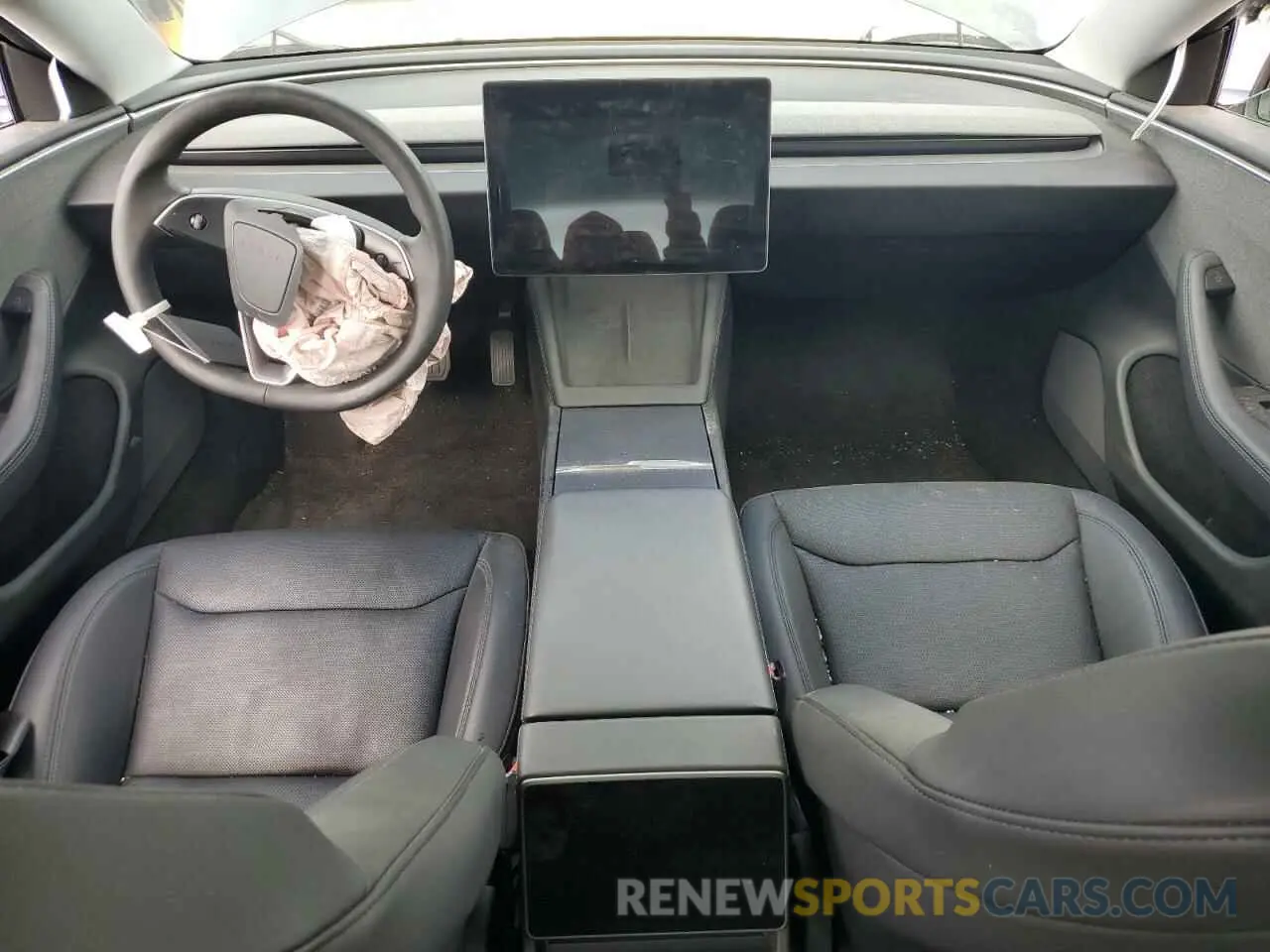 8 Photograph of a damaged car 5YJ3E1EA3RF739920 TESLA MODEL 3 2024
