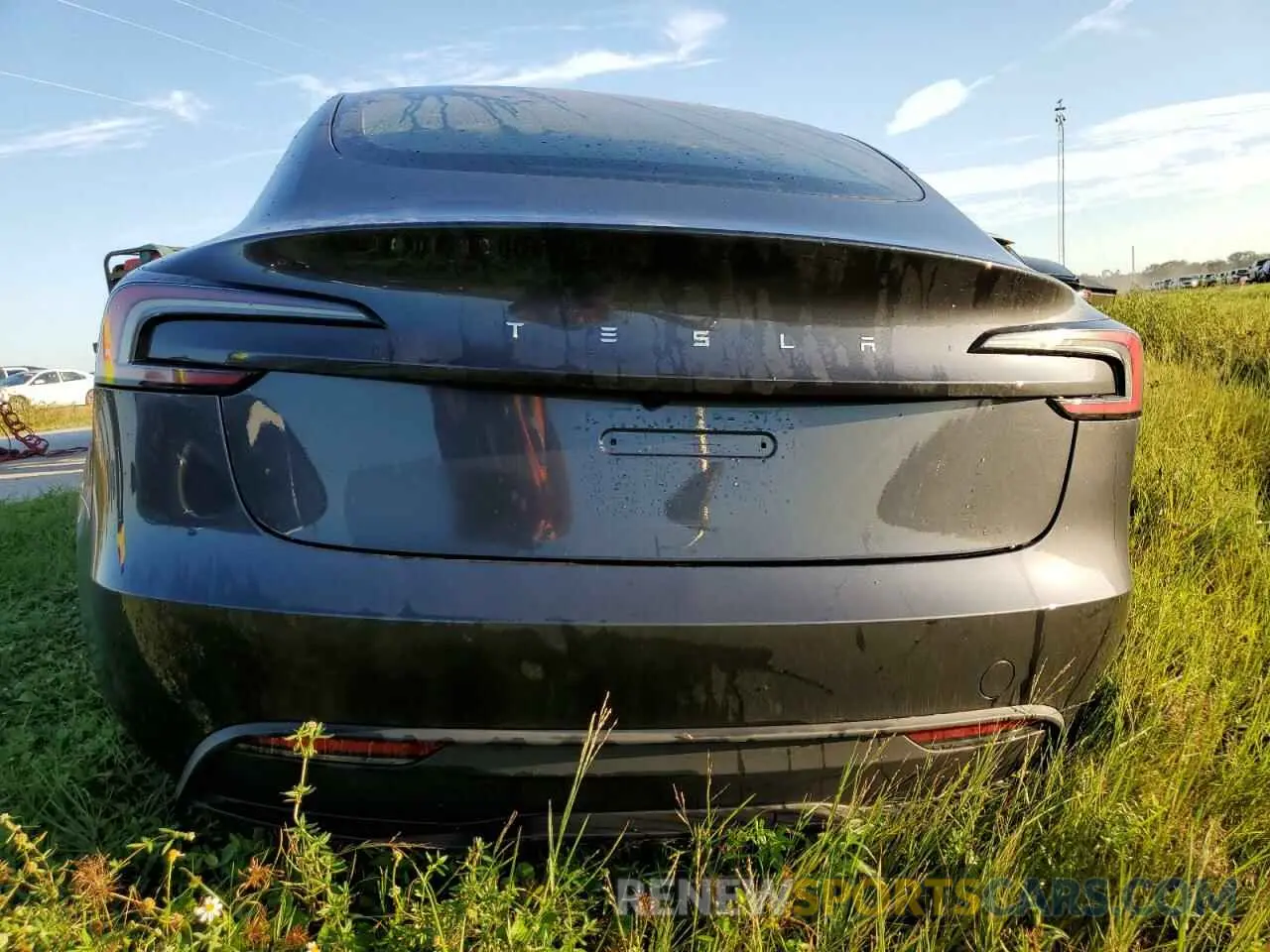 6 Photograph of a damaged car 5YJ3E1EA3RF757933 TESLA MODEL 3 2024