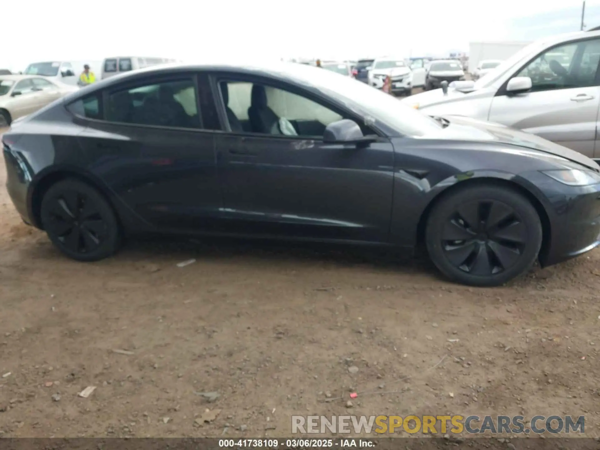 13 Photograph of a damaged car 5YJ3E1EA3RF771010 TESLA MODEL 3 2024