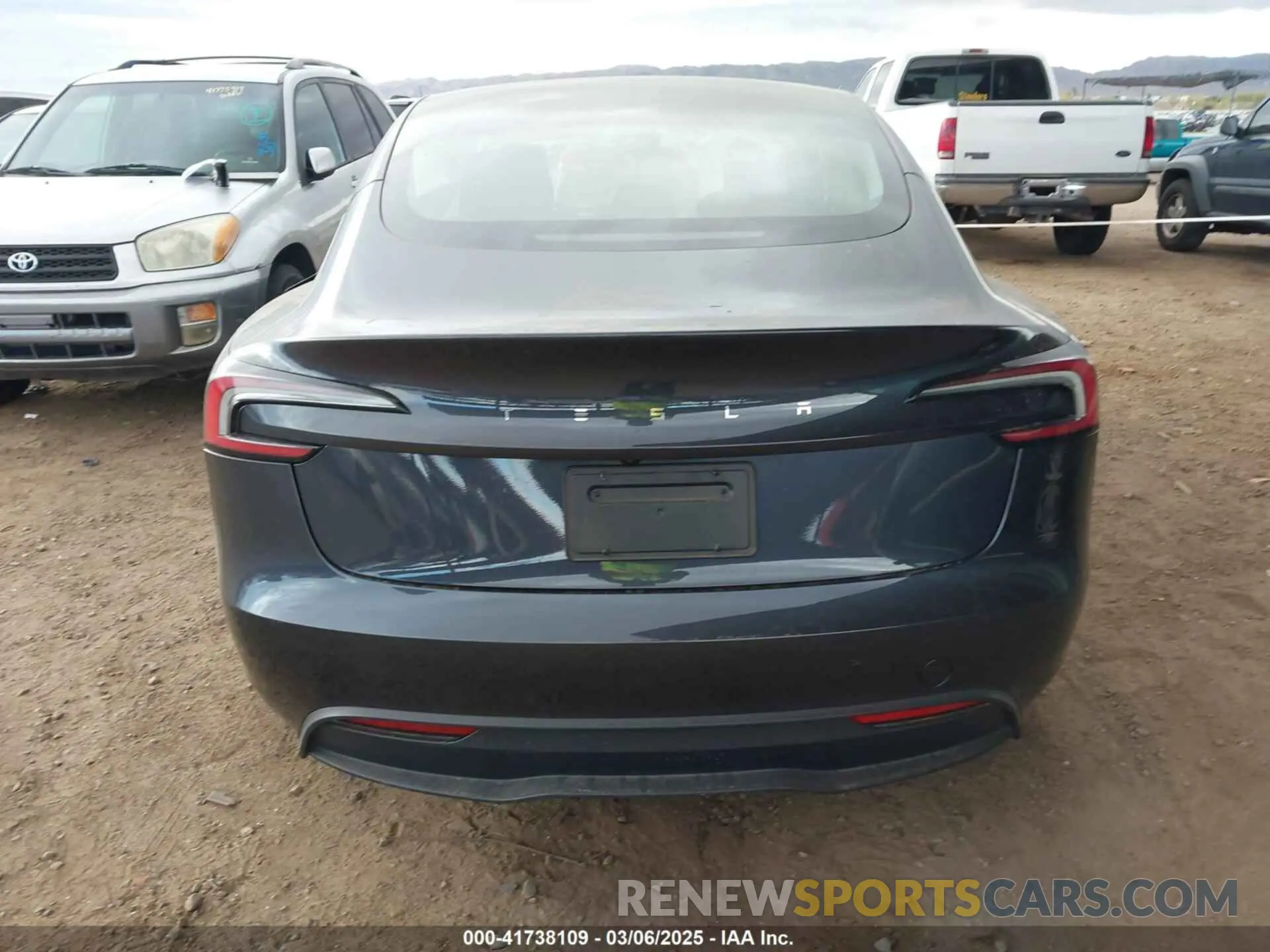 16 Photograph of a damaged car 5YJ3E1EA3RF771010 TESLA MODEL 3 2024