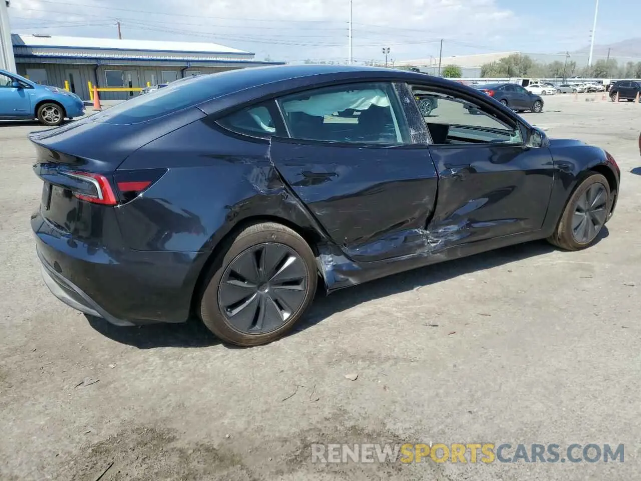 3 Photograph of a damaged car 5YJ3E1EA3RF784534 TESLA MODEL 3 2024