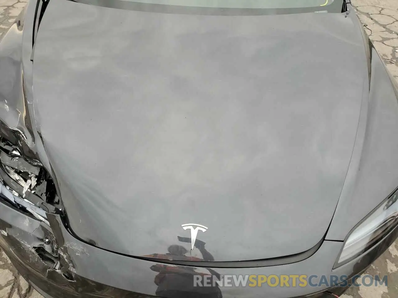 11 Photograph of a damaged car 5YJ3E1EA3RF784811 TESLA MODEL 3 2024