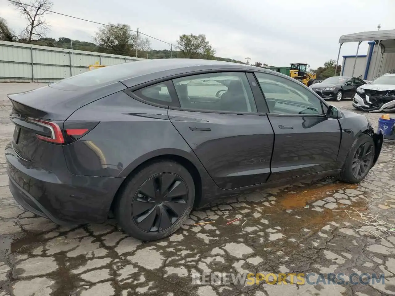 3 Photograph of a damaged car 5YJ3E1EA3RF784811 TESLA MODEL 3 2024