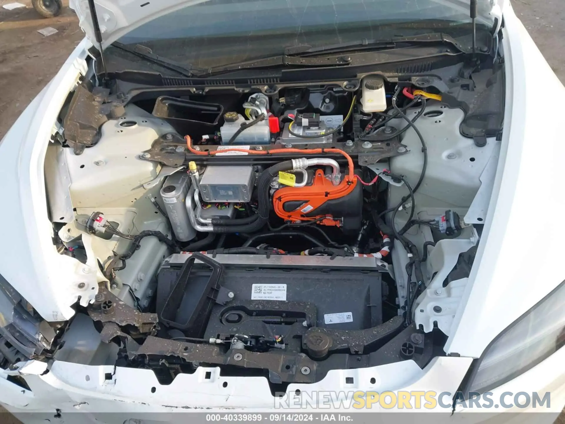 10 Photograph of a damaged car 5YJ3E1EA3RF823509 TESLA MODEL 3 2024