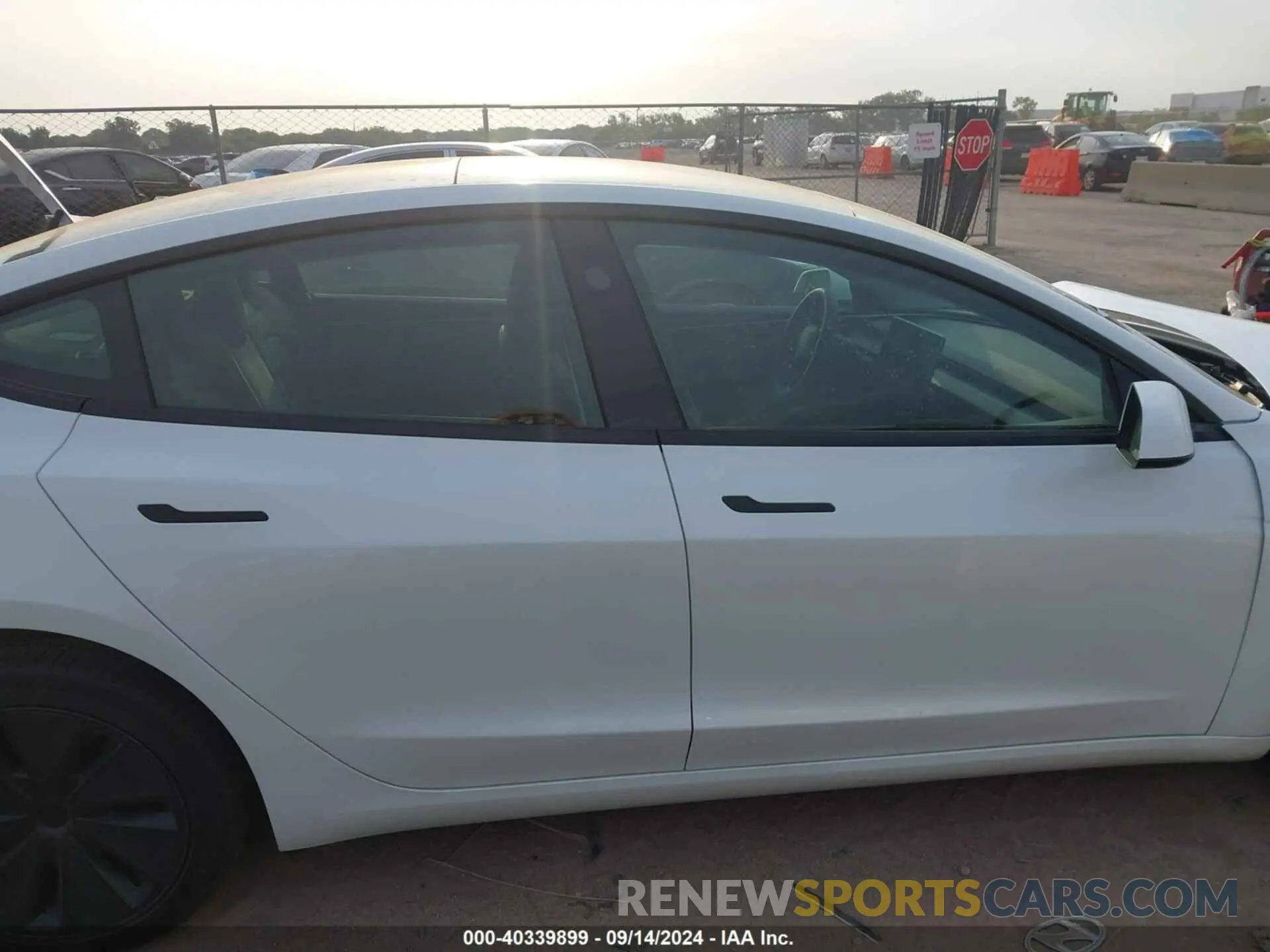 12 Photograph of a damaged car 5YJ3E1EA3RF823509 TESLA MODEL 3 2024