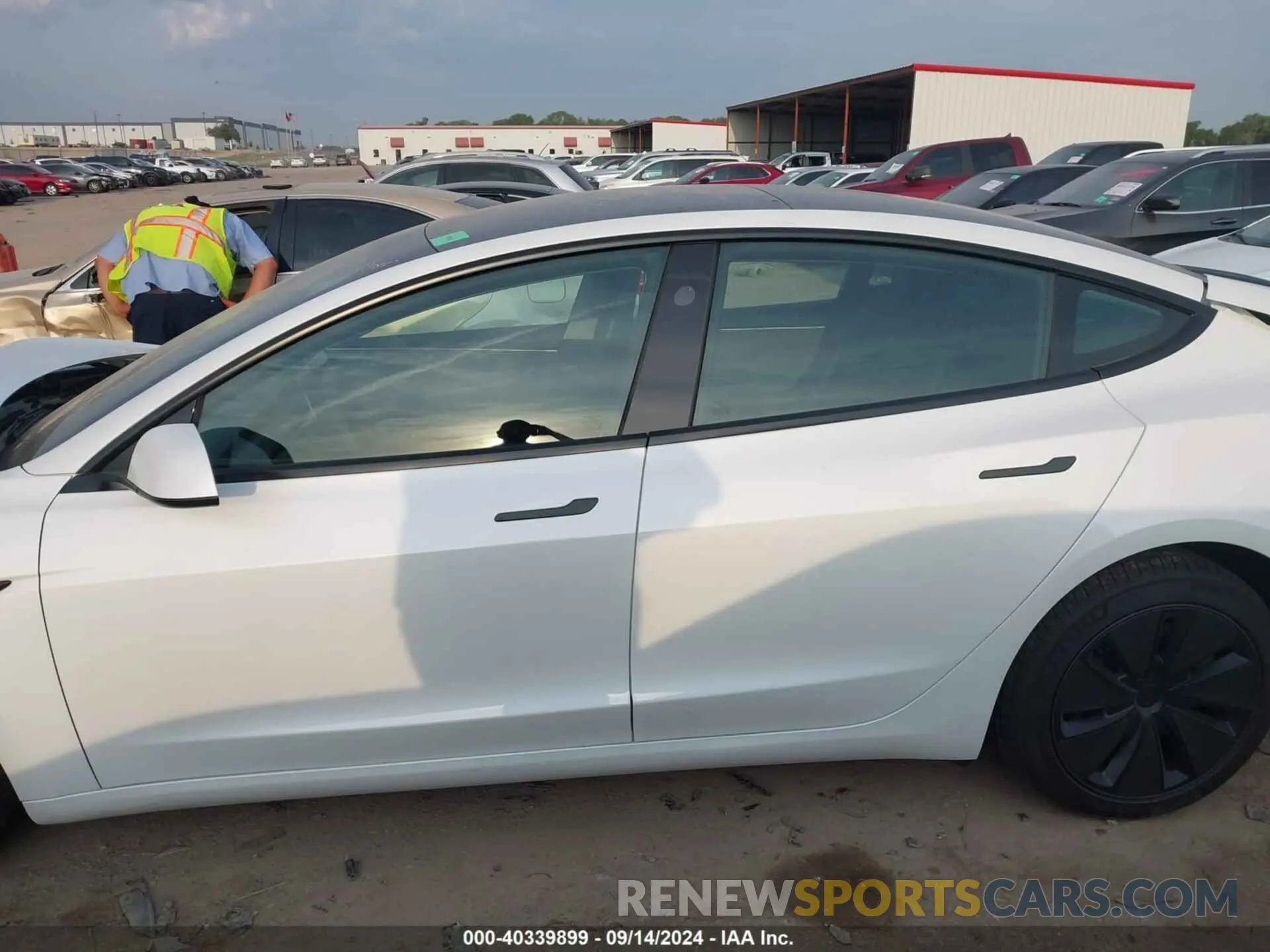 13 Photograph of a damaged car 5YJ3E1EA3RF823509 TESLA MODEL 3 2024