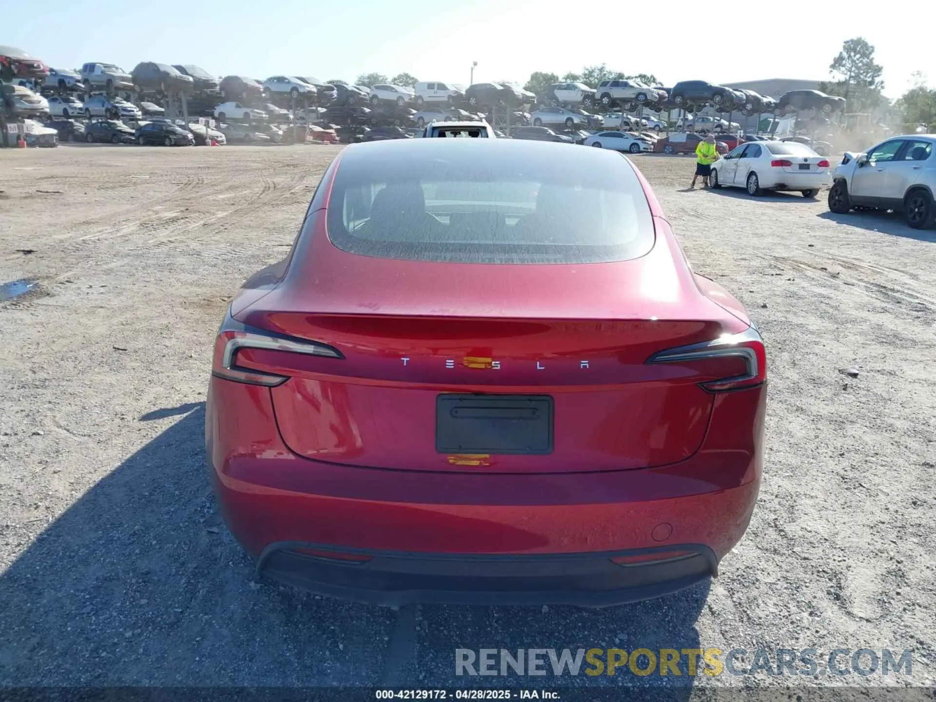 15 Photograph of a damaged car 5YJ3E1EA3RF858521 TESLA MODEL 3 2024