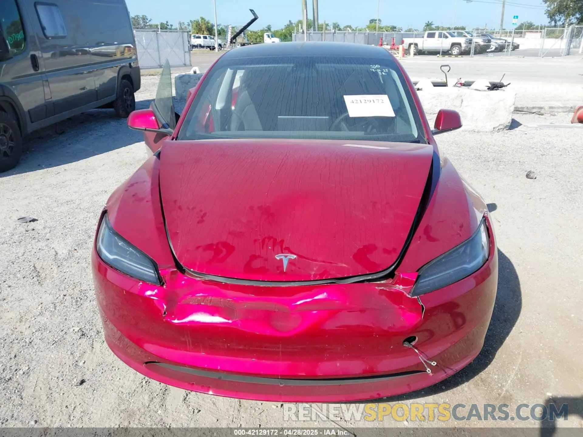6 Photograph of a damaged car 5YJ3E1EA3RF858521 TESLA MODEL 3 2024