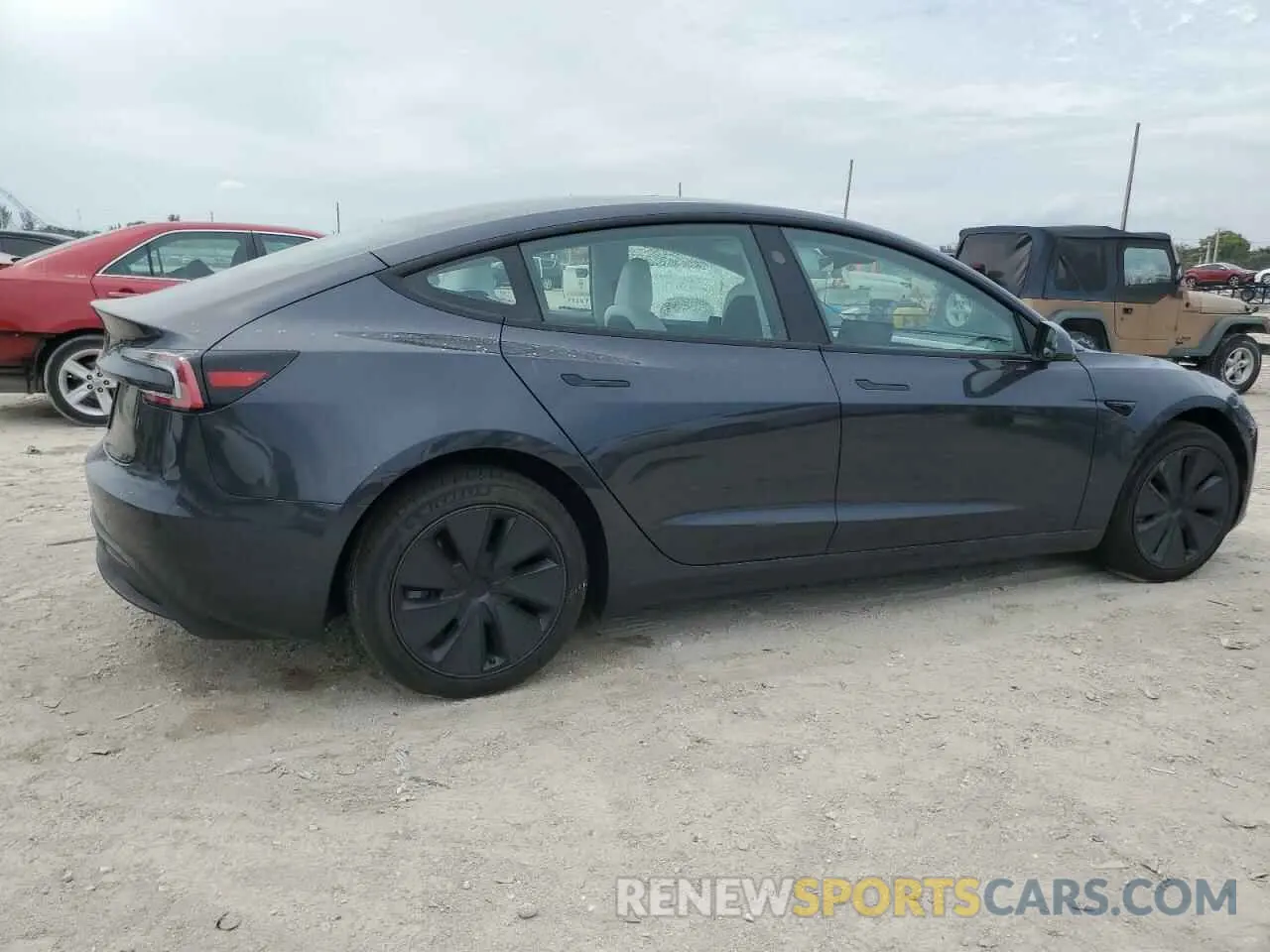 3 Photograph of a damaged car 5YJ3E1EA3RF858616 TESLA MODEL 3 2024