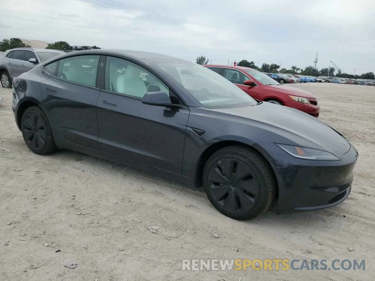 4 Photograph of a damaged car 5YJ3E1EA3RF858616 TESLA MODEL 3 2024