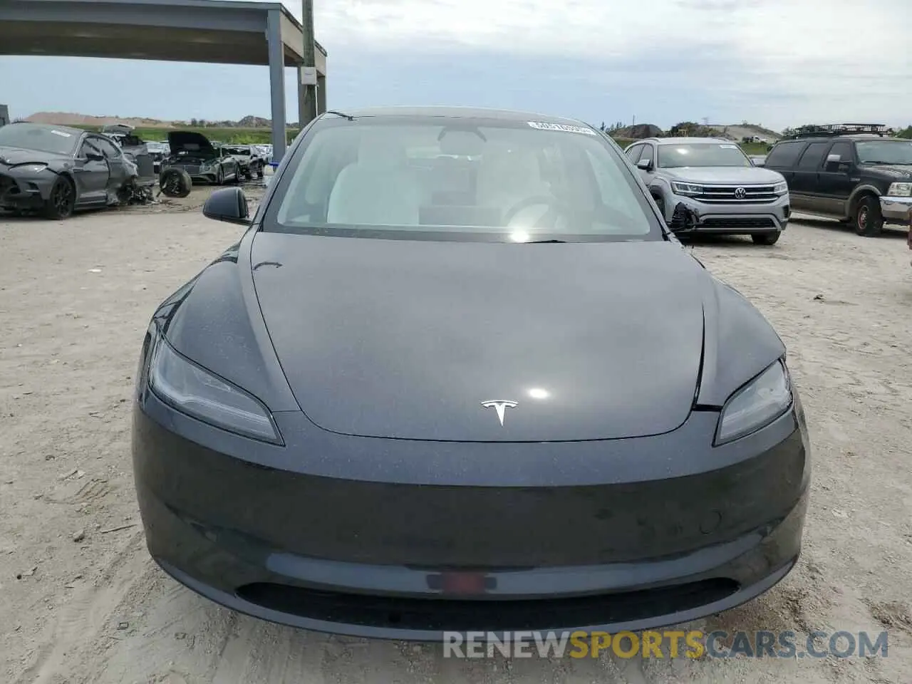 5 Photograph of a damaged car 5YJ3E1EA3RF858616 TESLA MODEL 3 2024