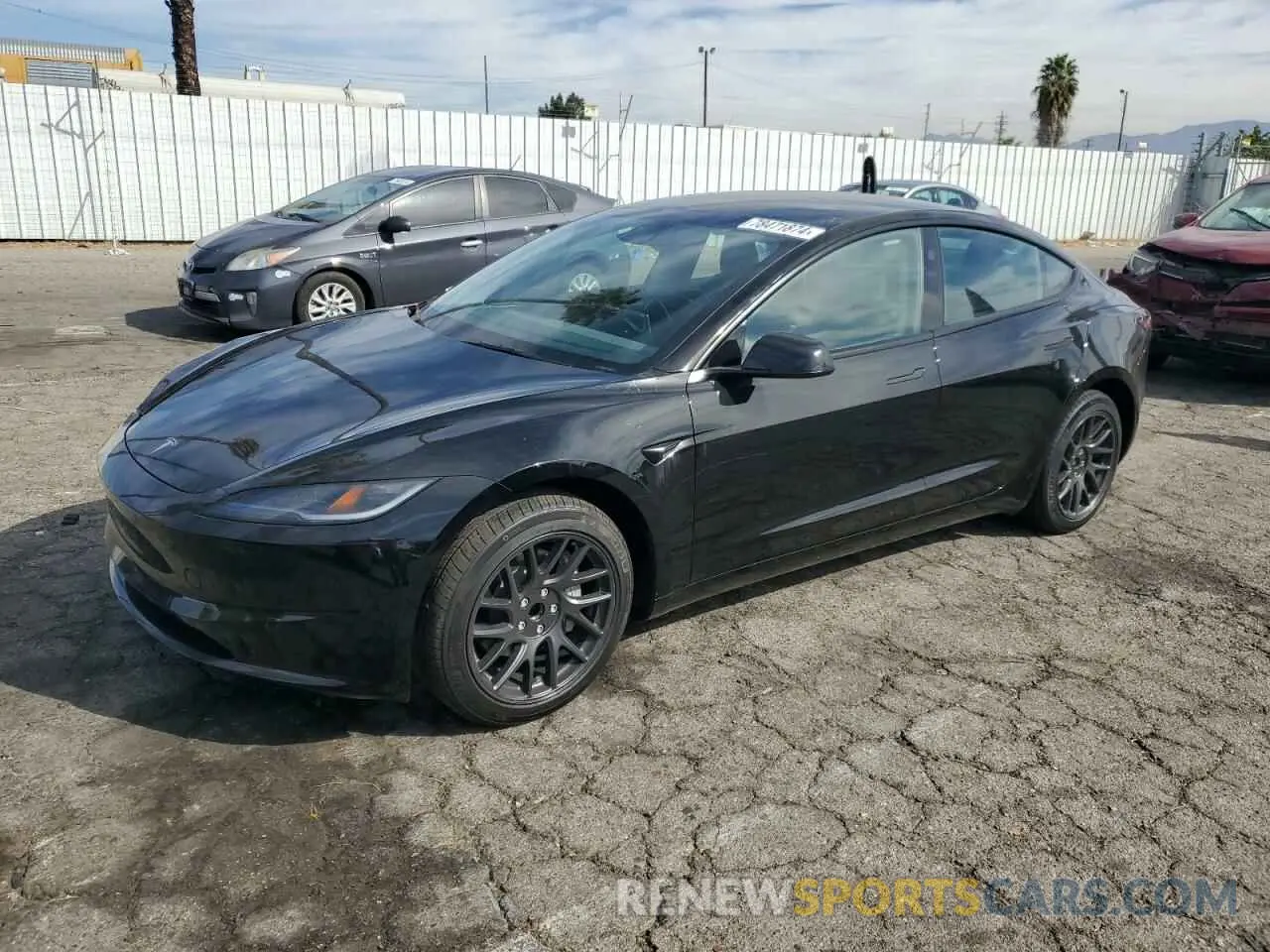 1 Photograph of a damaged car 5YJ3E1EA3RF867994 TESLA MODEL 3 2024