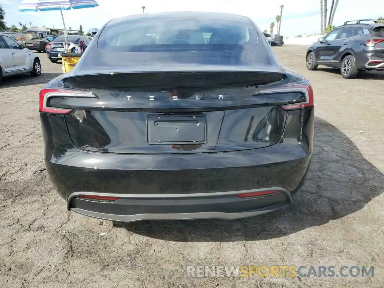 6 Photograph of a damaged car 5YJ3E1EA3RF867994 TESLA MODEL 3 2024