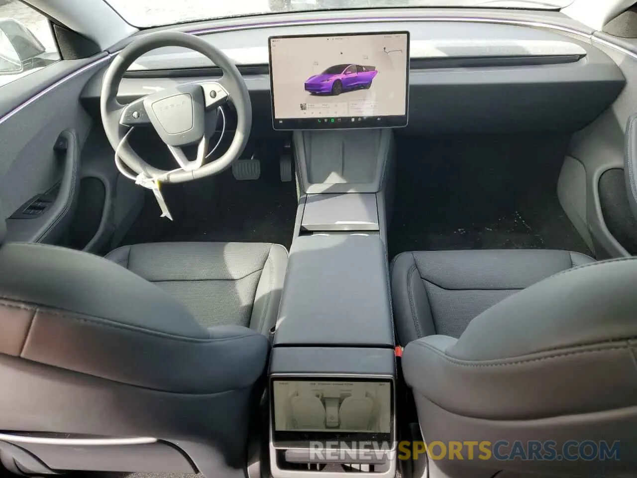 8 Photograph of a damaged car 5YJ3E1EA3RF867994 TESLA MODEL 3 2024