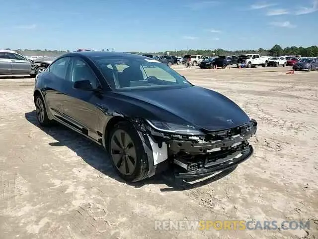 10 Photograph of a damaged car 5YJ3E1EA3RF872810 TESLA MODEL 3 2024