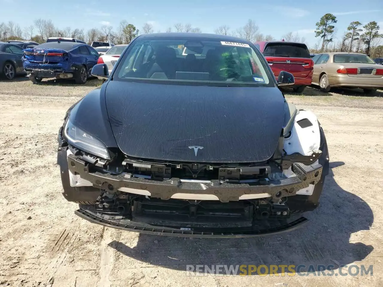 5 Photograph of a damaged car 5YJ3E1EA3RF872810 TESLA MODEL 3 2024