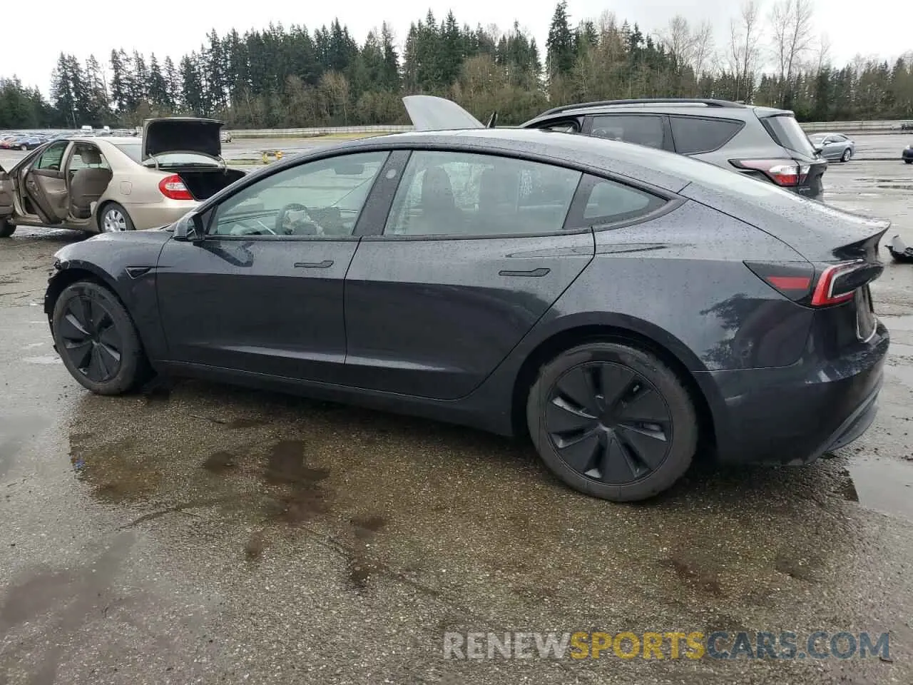 2 Photograph of a damaged car 5YJ3E1EA4RF730871 TESLA MODEL 3 2024