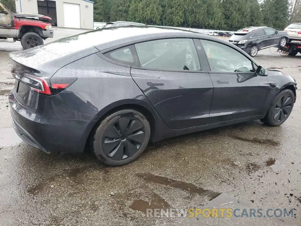 3 Photograph of a damaged car 5YJ3E1EA4RF730871 TESLA MODEL 3 2024