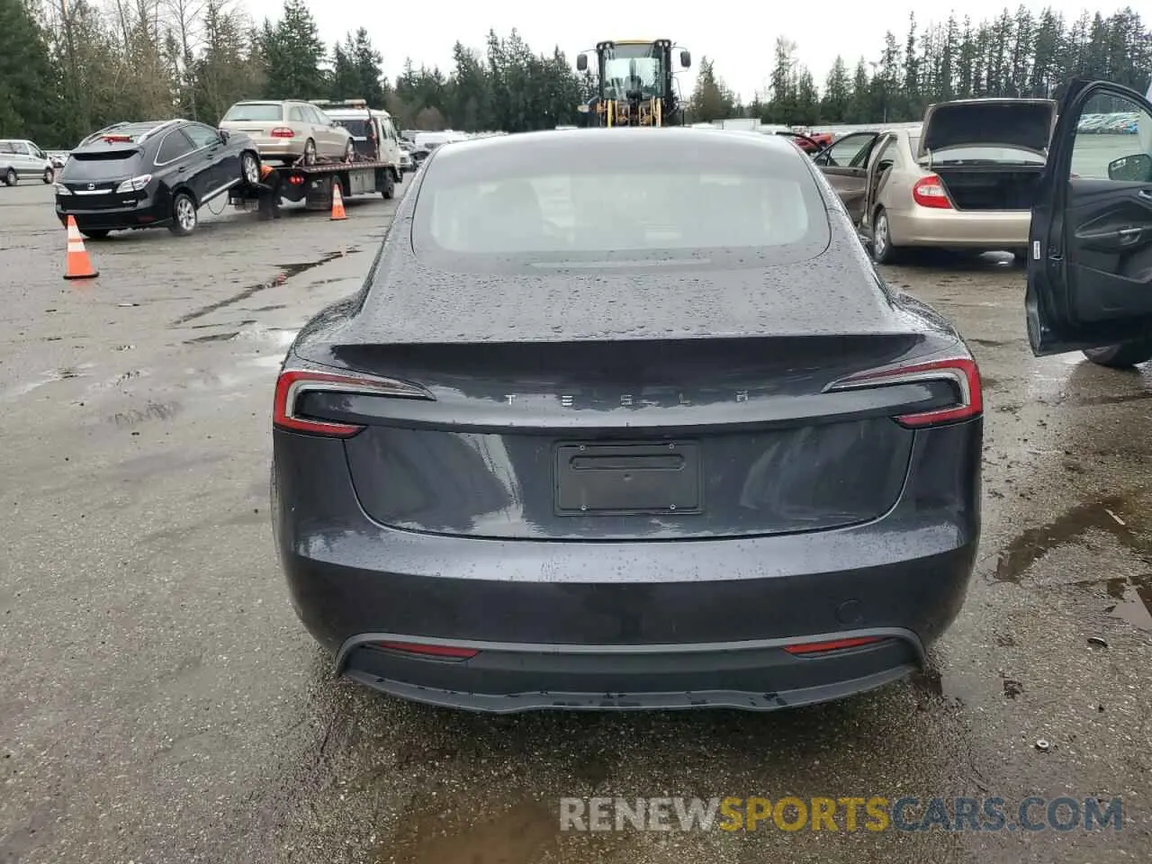 6 Photograph of a damaged car 5YJ3E1EA4RF730871 TESLA MODEL 3 2024