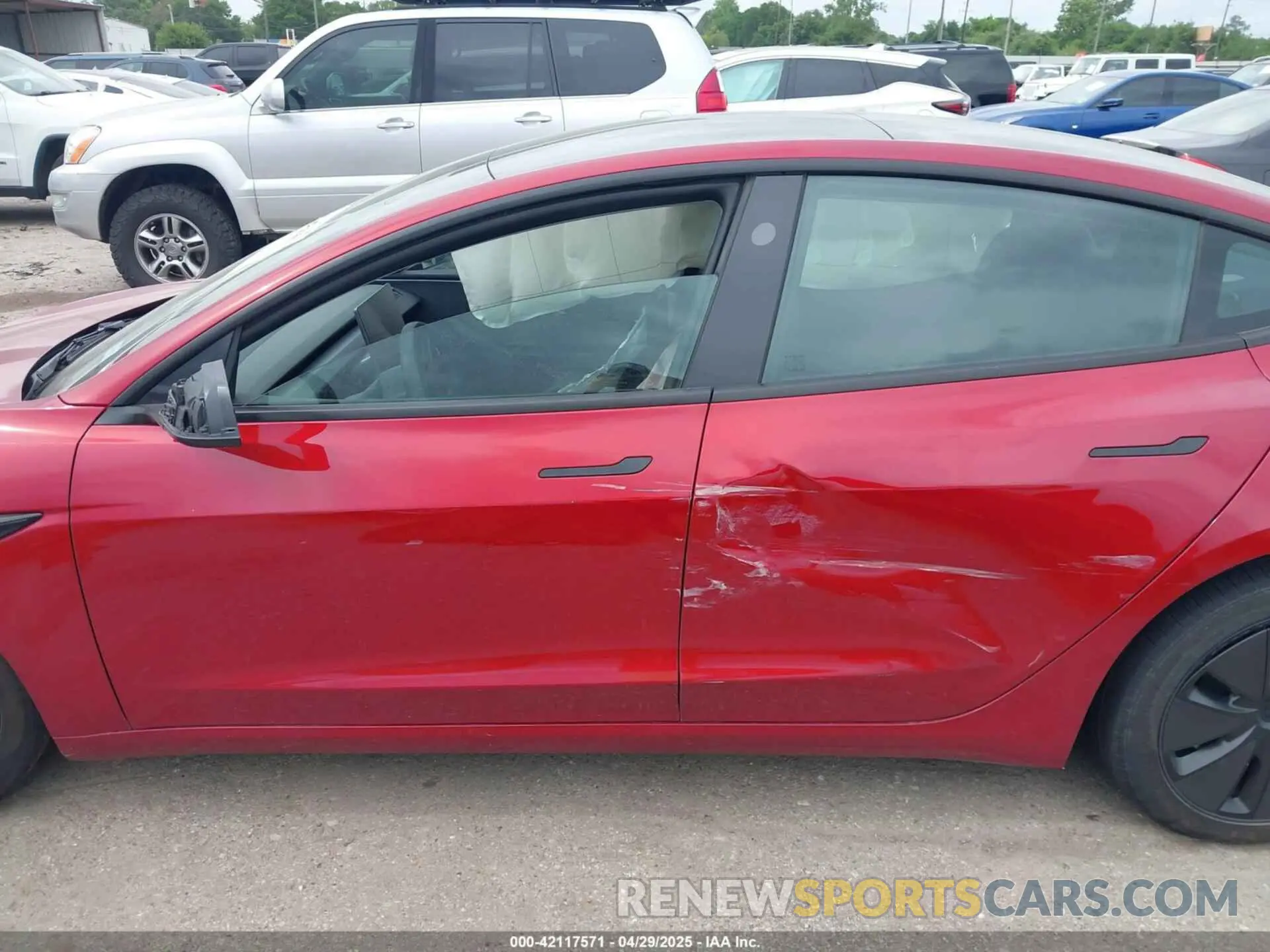 13 Photograph of a damaged car 5YJ3E1EA4RF738212 TESLA MODEL 3 2024